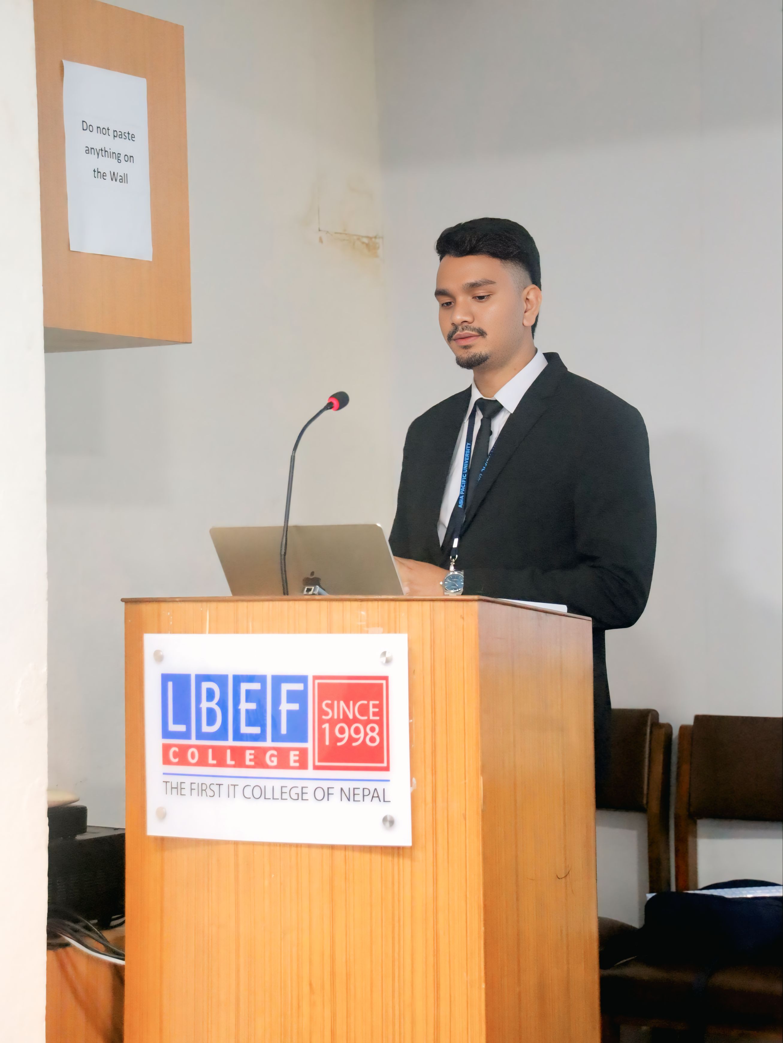 First cyber security session